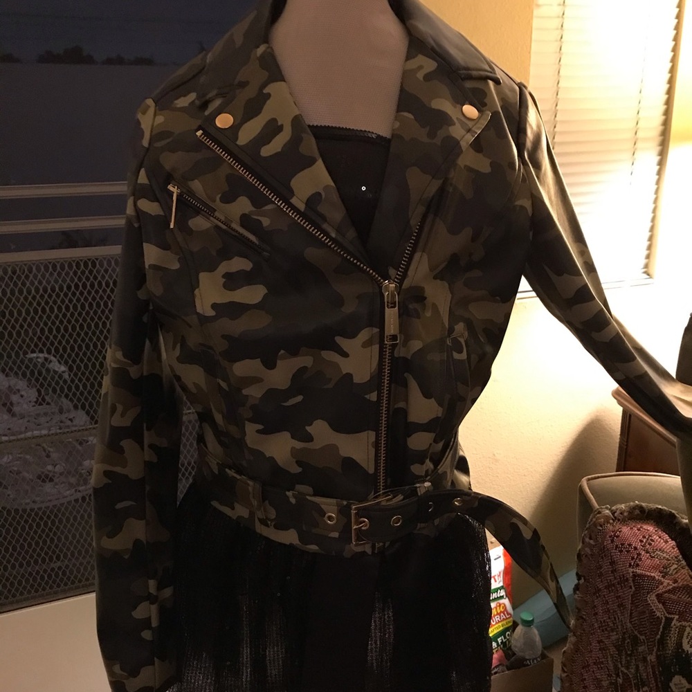 Michael Kors faux Leather Jacket